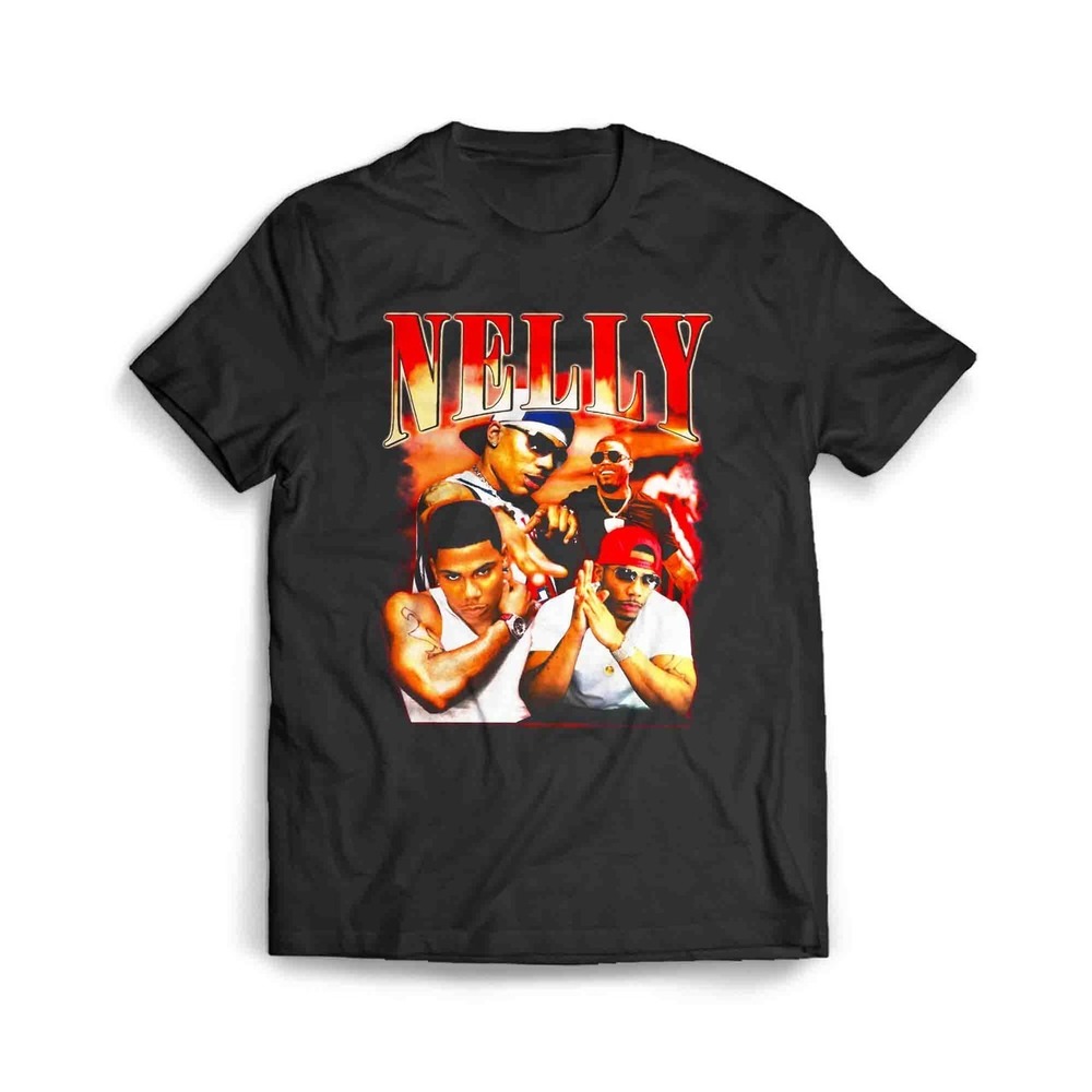 Nelly 90's T-Shirt, Hip Hop Graphics Unisex Shirt